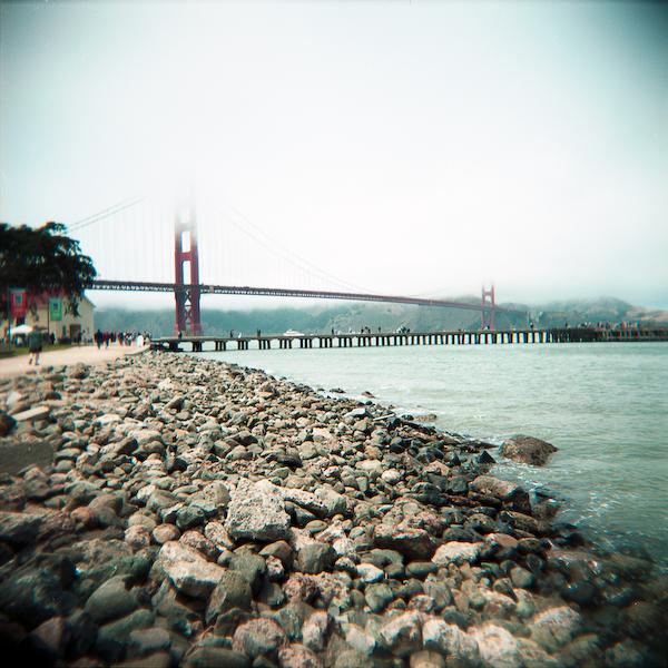 bridge & rocks bridge & rocks